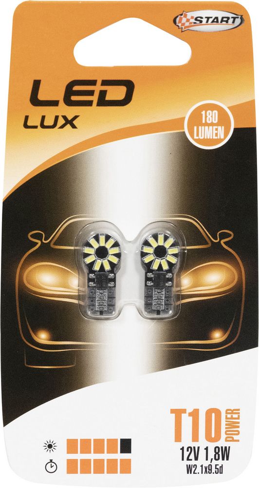 Lampadine auto T10Power 12V 1,8W