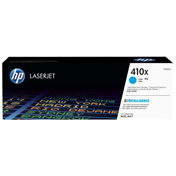 HP 410X HIGH YIELD CYAN LASER TONER