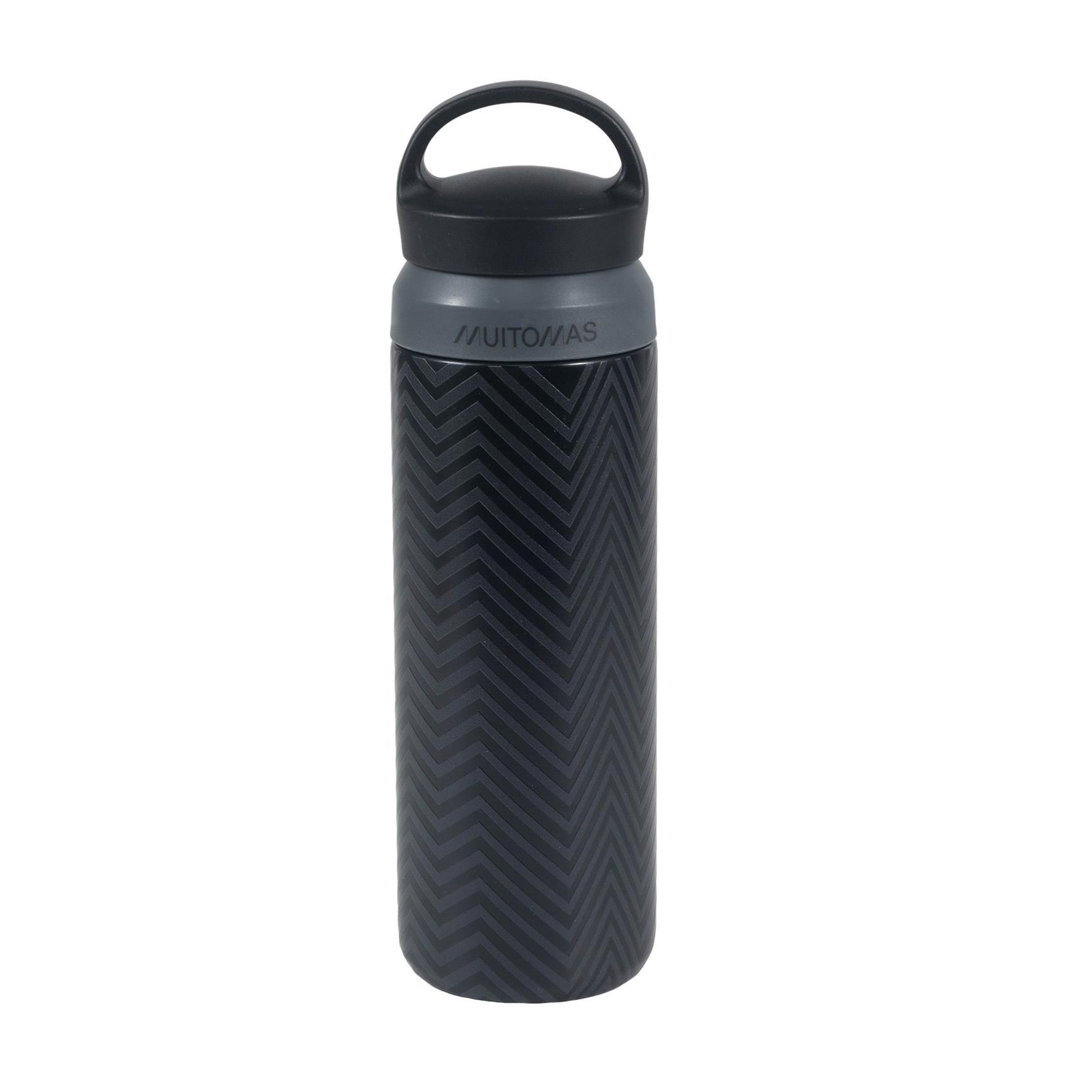 MUITOMAS WBOTTLE GEOMETRIC BK