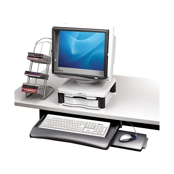 Fellowes 93804 accessorio del dispositivo di ingresso (Fellowes 93804 Underdesk Keyboard Manager) - Versione UK