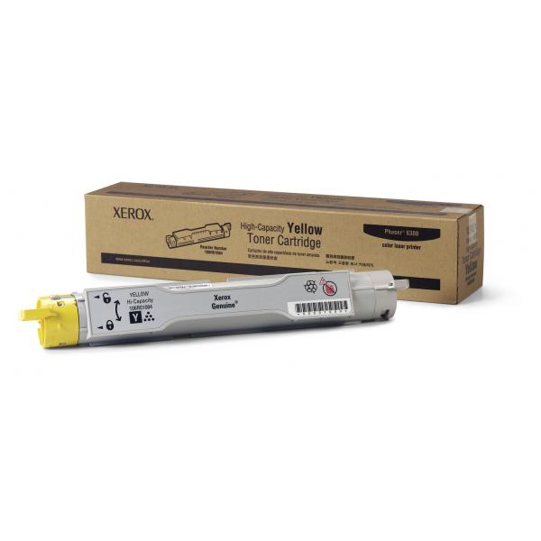Xerox Cartuccia toner ad alta capacità giallo, Phaser 6300 [non è compatibile per la PHASER 6350] (XER PHASER 6300 YELLOW TONER XEROX)