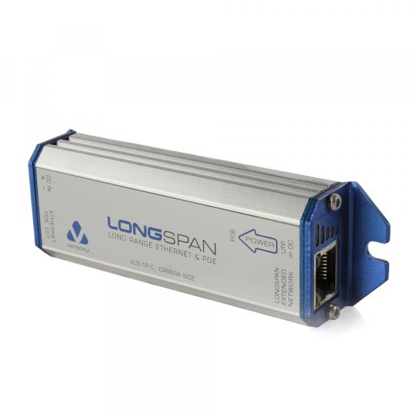 Veracity LONGSPAN Camera Trasmettitore di rete Blu, Metallico (LONGSPAN - with extended POE in - and POE out - Warranty: 60M)