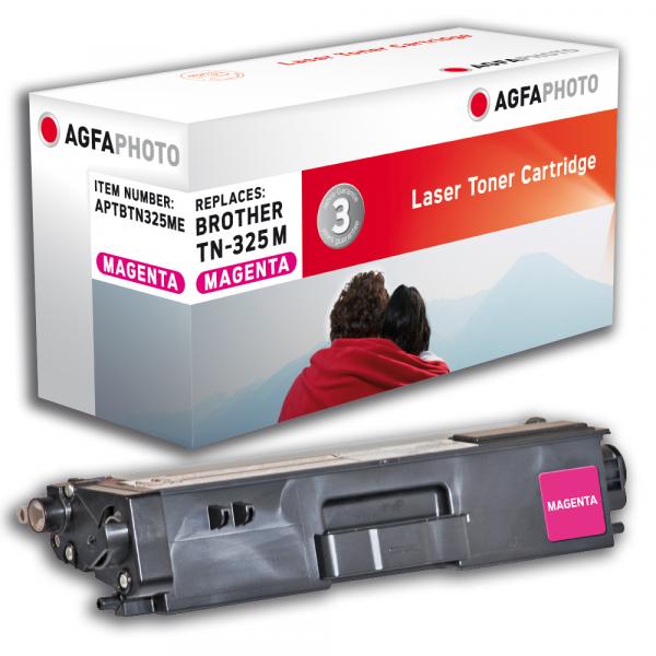 AgfaPhoto APTBTN325ME cartuccia toner 1 pz Magenta (Toner Magenta, rpl TN-325 M - Pages 3.500 - Warranty: 36M)