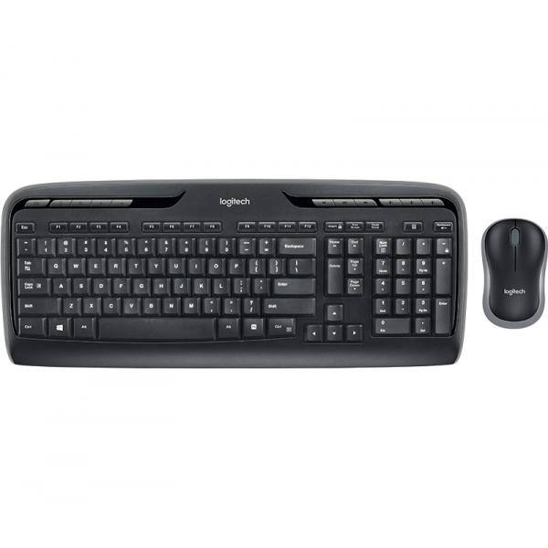 Logitech Wireless Combo MK330 tastiera Mouse incluso Ufficio RF Wireless QWERTY Nordic (WIRELESS COMBO MK330 - PAN NORDIC LAYOUT) - Versione UK
