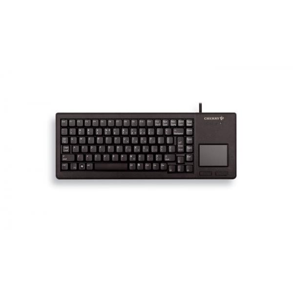 CHERRY XS Touchpad tastiera Universale USB QWERTY Inglese US Nero (CHERRY Keyboard G84-5500 XS Touchpad [US/EU] bk +++)