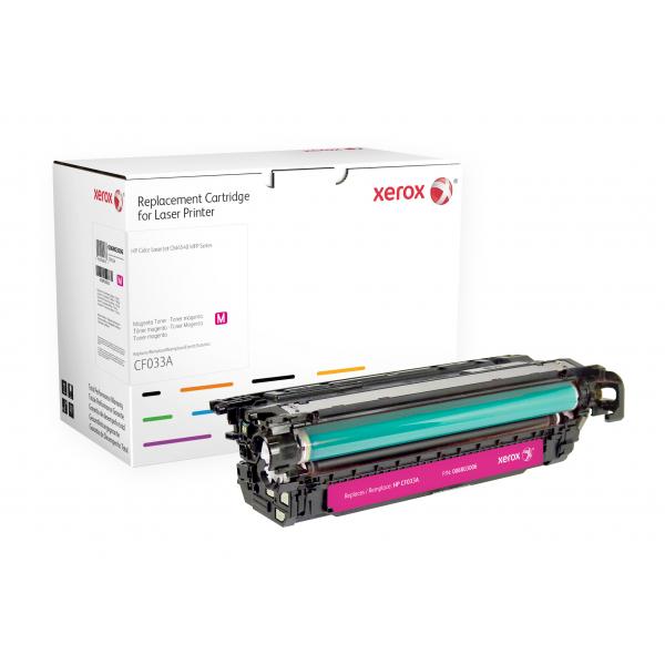 Xerox Cartuccia toner magenta. Equivalente a HP CF033A. Compatibile con HP Colour LaserJet CM4540 MFP (XEROX 006R03006 MAGENTA TONER CF033A)