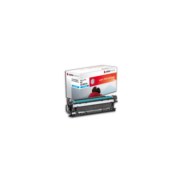 AgfaPhoto CE401A cartuccia toner 1 pz Ciano (Toner Cyan, rpl. CE401A - Pages 6.000 - Warranty: 36M)