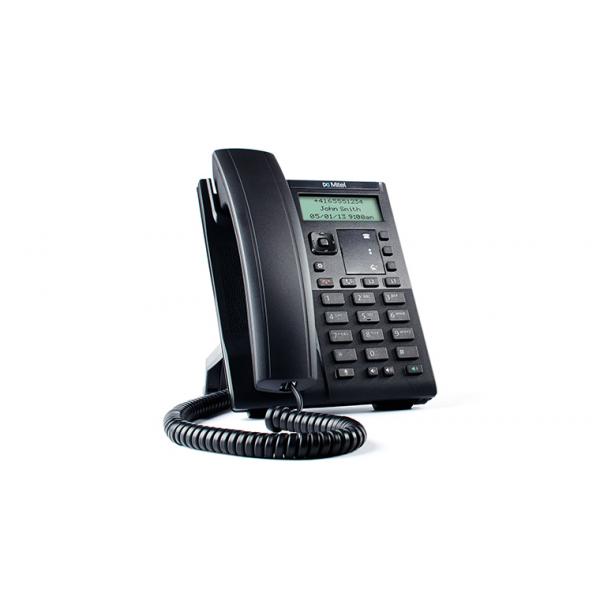 Mitel 6863 telefono IP Nero 2 linee LCD (6863 Ip Phone Black 2 Lines - Lcd - Warranty: 12M)