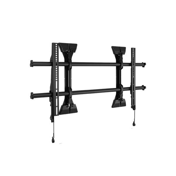 Chief LSM1U Supporto TV a parete 160 cm [63] Nero (LSM1U - Large Fusion Micro-Adjustable Fixed Wall Display Mount for 42 to 86 max weight 90.7kg - Black)