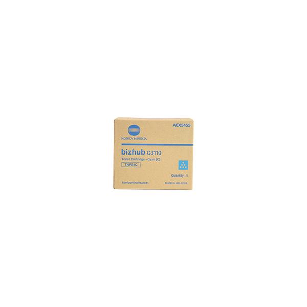Konica Minolta TNP-51C cartuccia toner 1 pz Originale Ciano (TNP51C TONER CYAN F C3110)