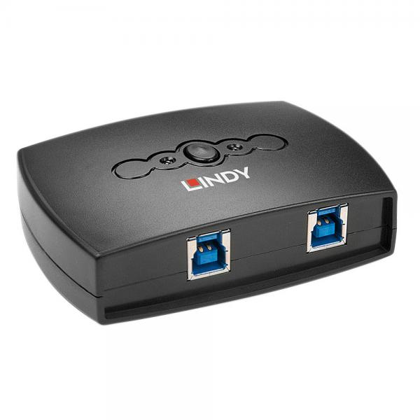 Lindy 43141 dati del computer switcher (2 Port Usb 3.0 Switch - Warranty: 24M)