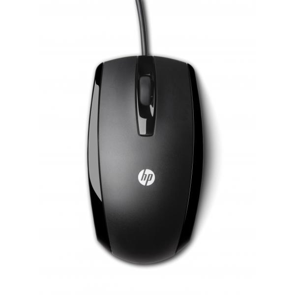 HP óptico USB de 3 botones mouse Ufficio Ambidestro USB tipo A Ottico (Mouse 3-Button Optical USB - **New Retail** - Mouse X500 - Warranty: 12M)