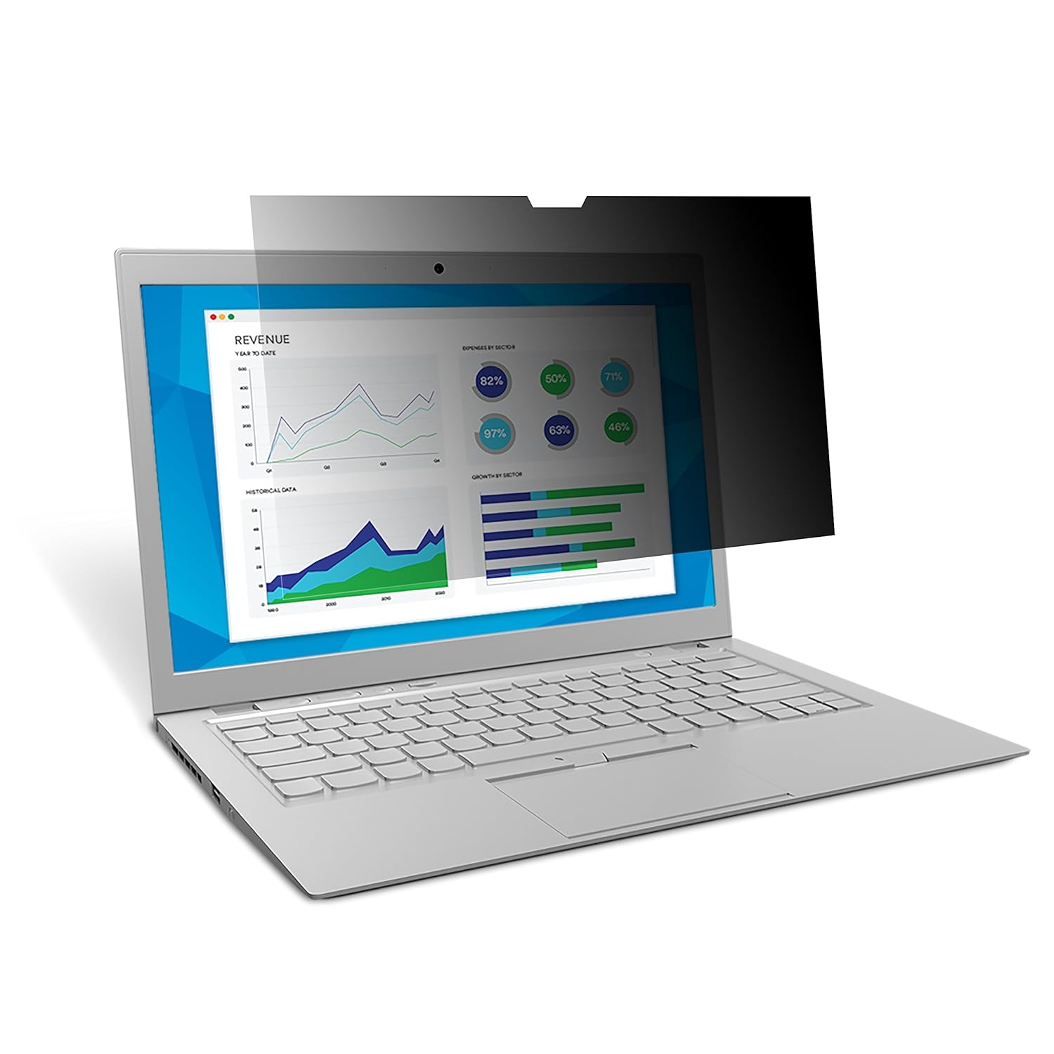 3M Filtro Privacy per laptop widescreen da 14” ([New Bright Screen alternative BP140W9B] 3M Privacy Filter for 14 Widescreen Laptop with COMPLY Attachment System [PF140W9B]174.6 x 309.6mm. Supplied b