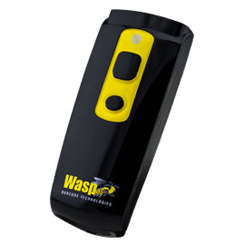 Wasp WWS150i Lettore di codici a barre portatile 1D Nero, Giallo (WWS150i Cordless Pocket Barcode Scanner 633808951207)