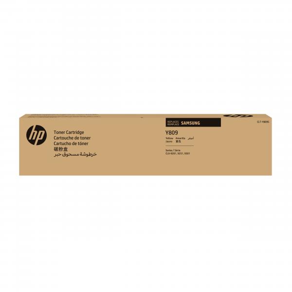 Samsung Cartuccia toner giallo originale HP CLT-Y809S (SAMSUNG CLX9201NA YELLOW TONER YELLOW TONER)
