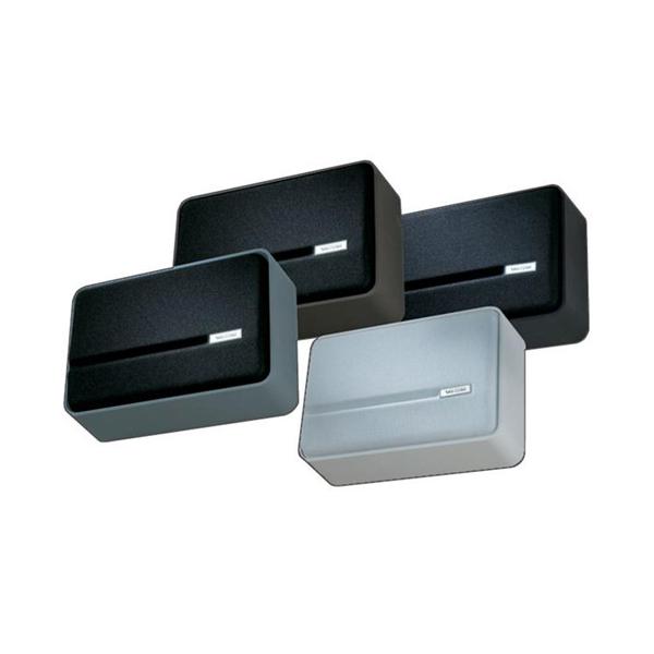 Valcom V-1042-GY altoparlante 1-via Grigio Cablato (VALCOM V-1042 SLIM WALL SPEAKER GREY)