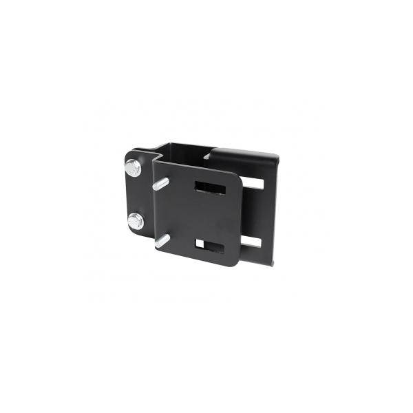 Gamber-Johnson 7160-0815 kit di fissaggio Nero Acciaio (LINDE CUST ROLL FORM PILLAR BRA - SPEC LINDE FORKLIFT EV-30EV-40)