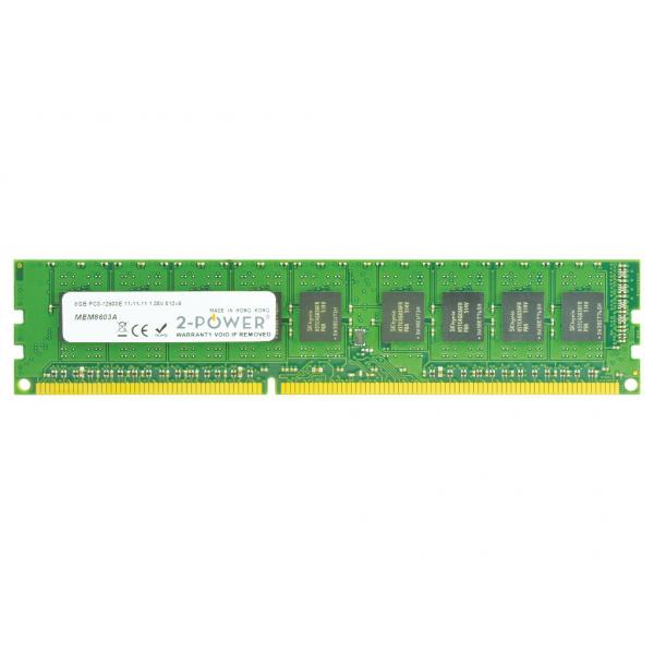 2-Power 2P-03T7219 memoria 8 GB 1 x 8 GB DDR3L 240-pin DIMM Data Integrity Check [verifica integrità dati] (8GB DDR3L 1600MHz ECC + TS UDIMM)