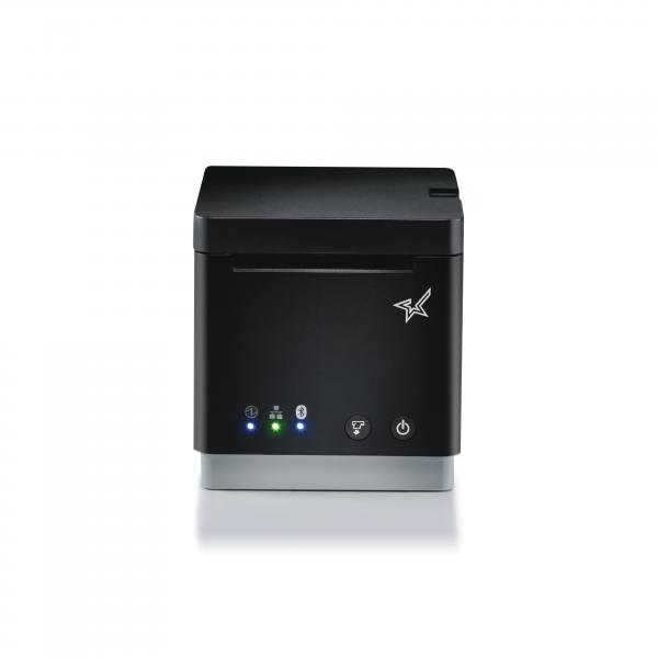 Star Micronics mC-Print2 203 x 203 DPI Con cavo e senza cavo Termico Stampante POS (MCP21LB Black, Thermal Printer - Ethernet LAN & USB interfaces - Autocutter - partial cut [11mm top margin] StarPRN