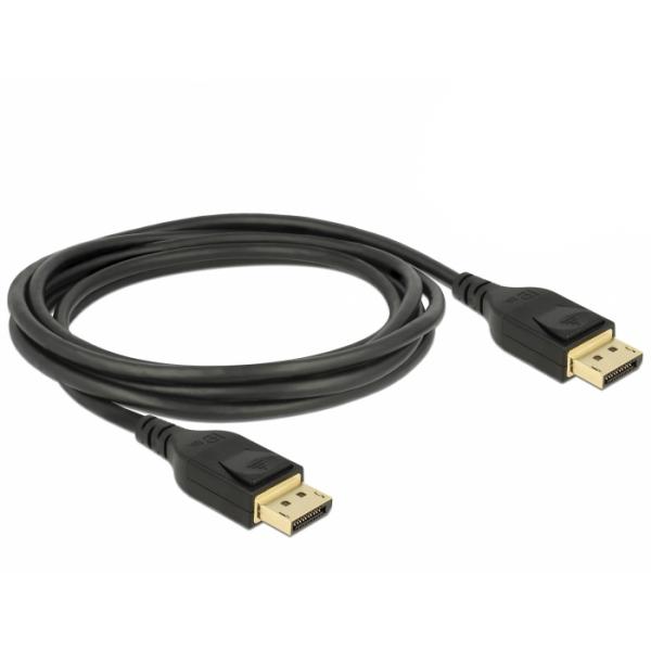 DeLOCK 85663 cavo DisplayPort 5 m Nero (85663 DisplayPort cable 5 m - Black - Warranty: 12M)