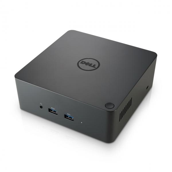 DELL TB16 Cablato Thunderbolt 3 Nero (Business Thunderbolt Dock - TB16 with 240W AC Adapter - Power Cord UK+EU - Warranty: 12M)