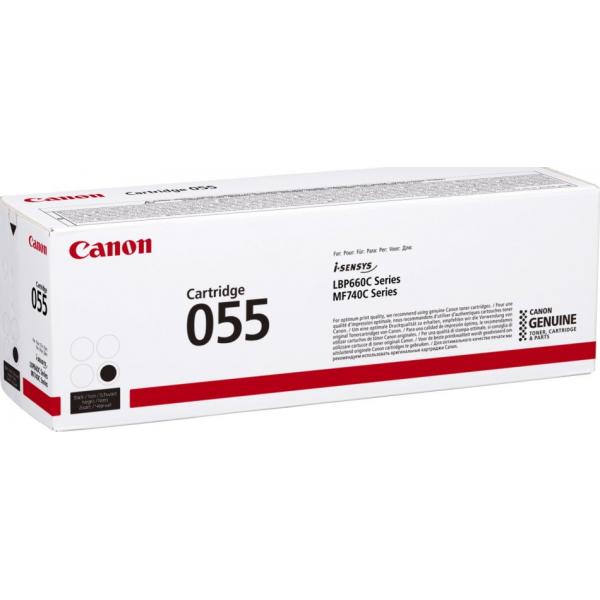 Canon 055 cartuccia toner 1 pz Originale Nero (CARTRIDGE 055 BK)