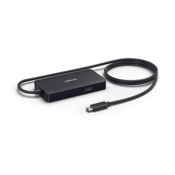 Jabra PanaCast USB 3.2 Gen 1 [3.1 Gen 1] Type-C Nero (JABRA PANACAST USB HUB USB-C - INCL 3 PINS UK CHARGER)