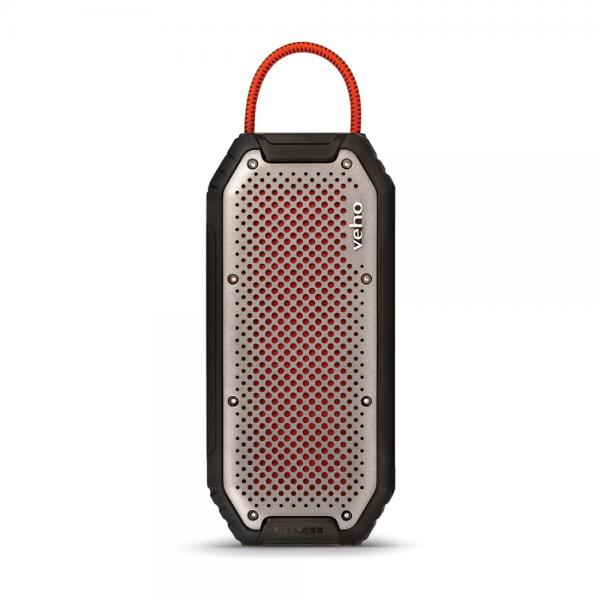 Veho VSS-301-MX1 altoparlante portatile e per feste Altoparlante portatile stereo Nero, Argento 20 W (MX-1 Rugged BT speaker)