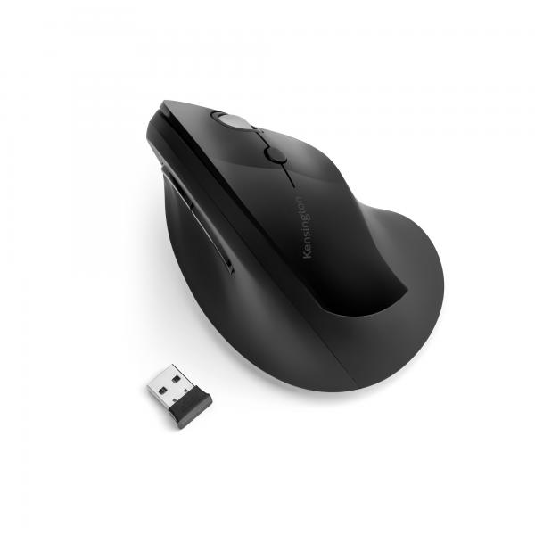 Kensington Mouse Pro Fit Ergo wireless verticale (PRO FIT ERGO VERTICAL MOUSE - MOUSE BLACK)
