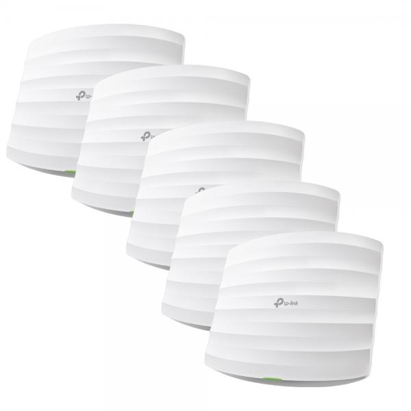 TP-Link Omada EAP245[5-PACK] punto accesso WLAN 1750 Mbit/s Bianco Supporto Power over Ethernet [PoE] (TP-LINK WLAN AC1750 Access Point Dualband EAP245[5-Pack])