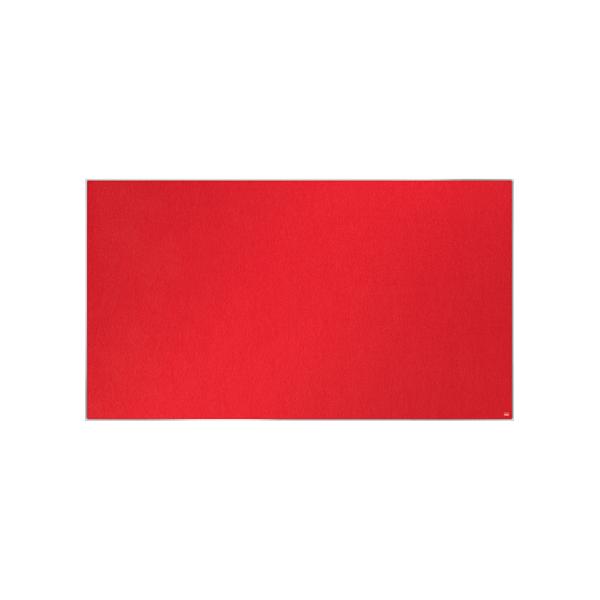 Nobo Impression Pro lavagna (Nobo 1915422 Impression Pro 1550x870mm Widescreen Red Felt Notice Board)