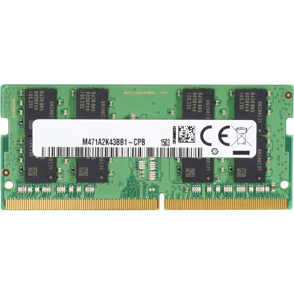 HP 16GB DDR4-3200 SODIMM (HP - DDR4 - modulo - 16 GB - SO DIMM 260-pin - 3200 MHz / PC4-25600 - 1.2 V - senza buffer - non ECC - per Elite Slice G2 [SODIMM], EliteDesk 705 G5 [SODIMM], EliteOne 800 G