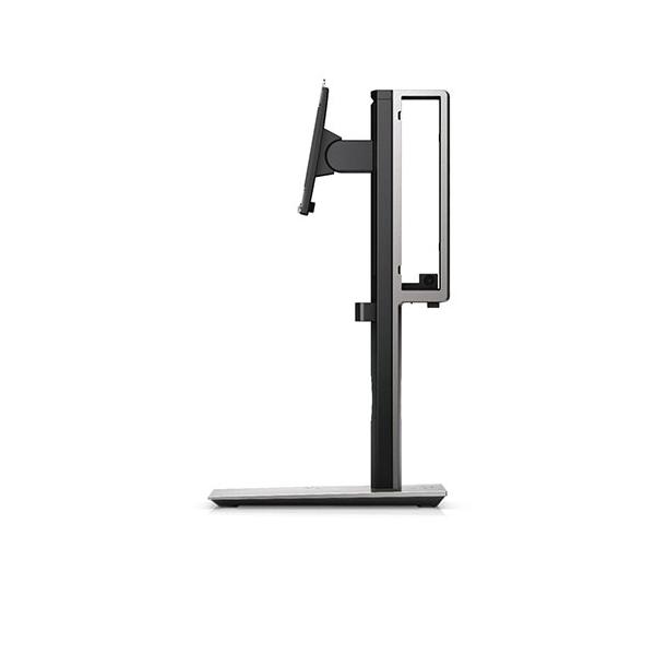 DELL MFS18 68,6 cm [27] Scrivania Nero, Argento (OptiPlex Micro Form Factor - Micro All-in-One Stand, - Freestanding, 5.7 kg, 48.3 cm [19], 68.6 cm [27], Height adjustment, Black, - Warranty: 12M)