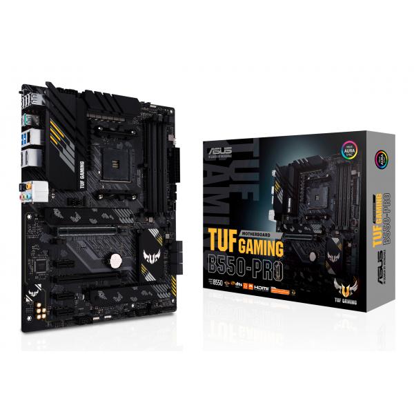 ASUS TUF GAMING B550-PRO AMD B550 Socket AM4 ATX (ASUS TUF GAMING B550-PRO - bundkort -)