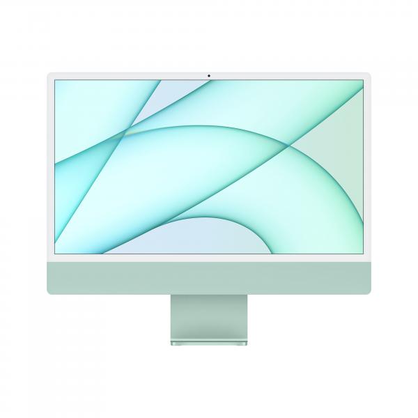 Apple iMac Apple M M1 61 cm [24] 4480 x 2520 Pixel PC All-in-one 8 GB 256 GB SSD macOS Big Sur Wi-Fi 6 [802.11ax] Verde (IMAC 24IN M1 8C CPU 8C GPU - 256GB GREEN) - Versione UK