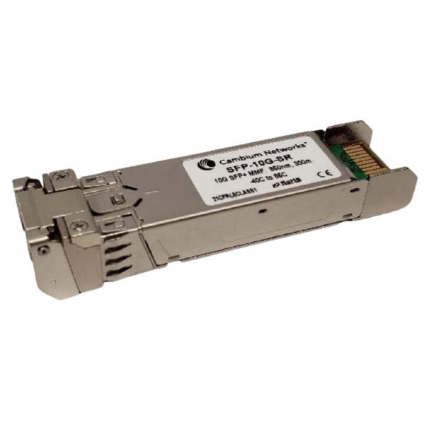 Cambium Networks SFP-10G-SR modulo del ricetrasmettitore di rete Fibra ottica 10000 Mbit/s SFP+ 850 nm (10G SFP+ MMF SR Transceiver, - 850nm. -40C to 85C - SFP-10G-SR, Fiber optic, 10000 Mbit/s, SFP+