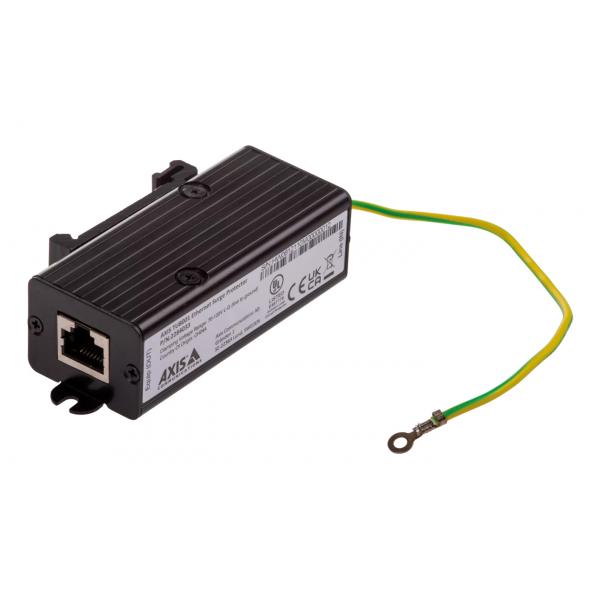 Axis 02315-001 adattatore PoE e iniettore Gigabit Ethernet 1000 V (TU8001 Ethernet Surge Protecto - TU8001, Gigabit Ethernet, - 10,100,1000 Mbit/s, IEEE 802.3bt, Black, 1000 V, 2 A - Warranty: 60M)