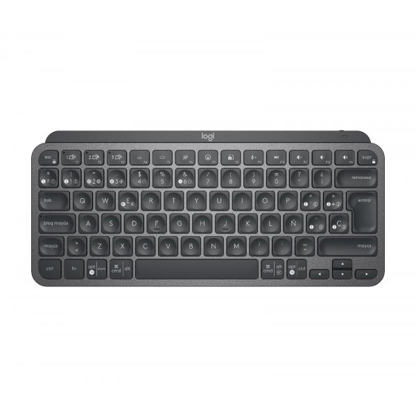 Logitech MX Keys Mini (MXKEYS MINI WRLS ILLUMINATED KB - GRAPHITE - ESP - MEDITER) - Versione UK