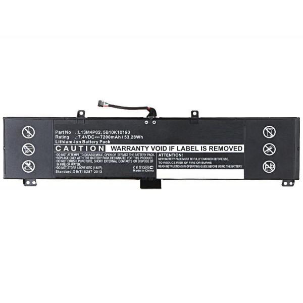CoreParts MBXLE-BA0149 ricambio per laptop Batteria (Laptop Battery for Lenovo - 47.36Wh 7.4V 6400mAh 48Wh - Li-ion 7.4V 6400mAh Black, Erazer Y50, Y50-70, Y50-70AM-IFI, Y50-70AM-ISE, - Warranty: 12M