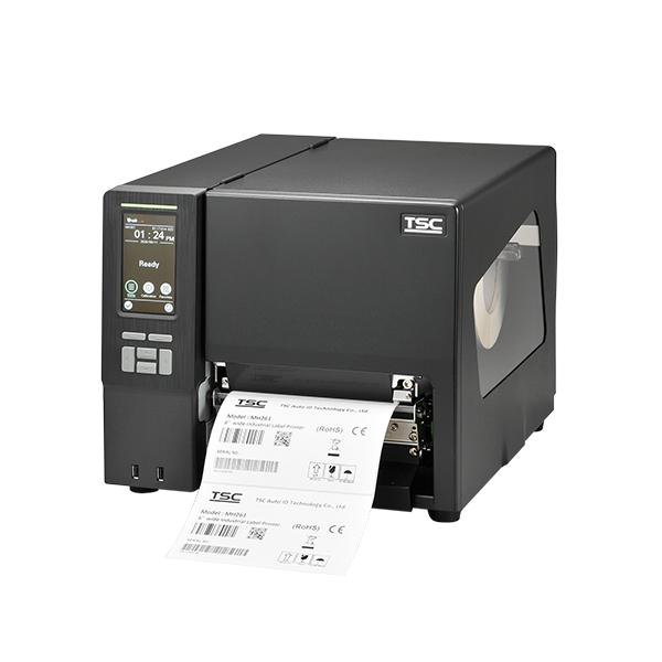 TSC MH261T stampante per etichette [CD] Termica diretta/Trasferimento termico 203 x 203 DPI 305 mm/s Cablato Collegamento ethernet LAN (MH261T , Wi-Fi READY, [EU] - 203dpi 4.3 TOUCH LCD DRAM - 256MB/