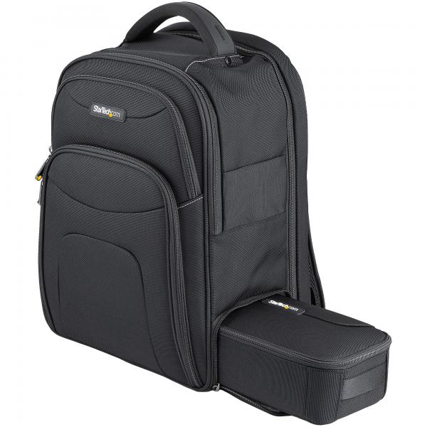 StarTech.com NTBKBAG156 borsa per laptop 39,6 cm [15.6] Zaino Nero (15.6IN LAPTOP BACKPACK W/ CASE - )