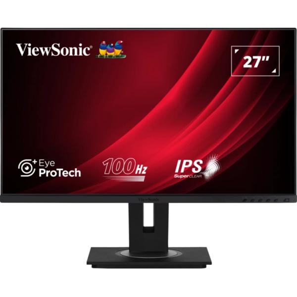 Viewsonic VG Series VG2748a Monitor PC 68,6 cm [27] 1920 x 1080 Pixel Full HD LED Nero (VG2748A-2 27IN LED 1920X1080 - 1000:1 5MS HDMI/DP/VGA 5Y WARR)