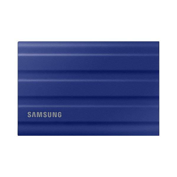 Samsung MU-PE1T0R 1 TB USB tipo-C 3.2 Gen 2 [3.1 Gen 2] Blu (Samsung portable T7 SHIELD 1TB BLUE)