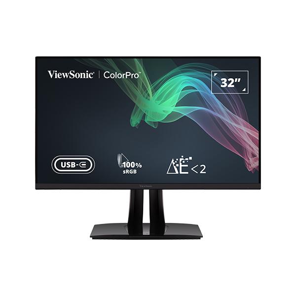 Viewsonic VP56 Monitor PC 81,3 cm [32] 3840 x 2160 Pixel 4K Ultra HD LED Nero (VIEWSONIC LED MONITOR VP3256-4K - 32IN 4K 350 NITS RESP 5MS 100 PA)