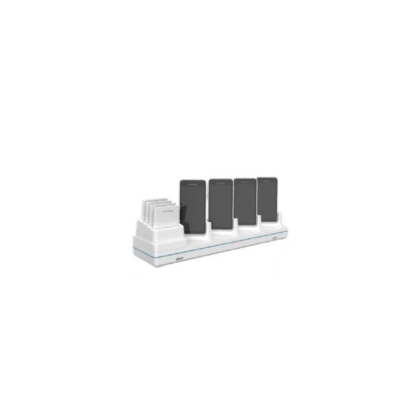 Honeywell CT30-5CB-UVN-HC0 docking station per dispositivo mobile Computer portatile Bianco (CT30 XP NON-BOOTED 5-BAY - CHARGING BASE HC KIT + PWR SUPP)