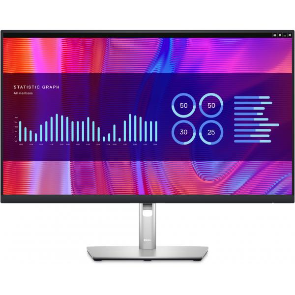 DELL P Series P2723DE Monitor PC 68,6 cm [27] 2560 x 1440 Pixel Quad HD LCD Nero, Argento (LED-Monitor - 68.6 cm [27] - Warranty: 12M)