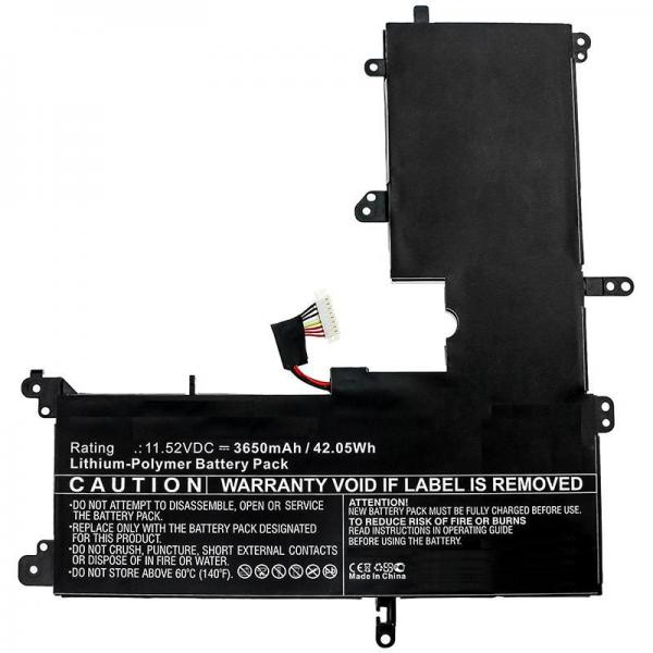 CoreParts MBXAS-BA0191 ricambio per laptop Batteria (Laptop Battery for Asus - 41.04Wh 11.4V 3600mAh 42WH - Li-ion 11.52V 3.65Ah for Asus, Q405UA, Q405UA-BI5T5, Q405UA-BI5T7 - Warranty: 12M)