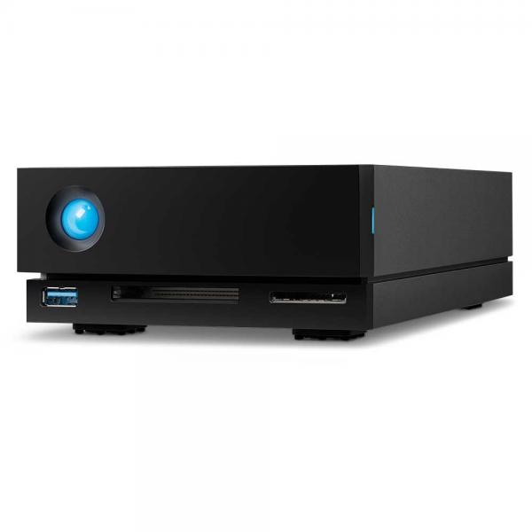 LaCie 1big Dock disco rigido esterno 20 TB 7200 Giri/min 3.5 USB Type-A / USB Type-C 3.2 Gen 1 [3.1 Gen 1] Nero (LaCie 1big Dock STHS20000800 - harddis)
