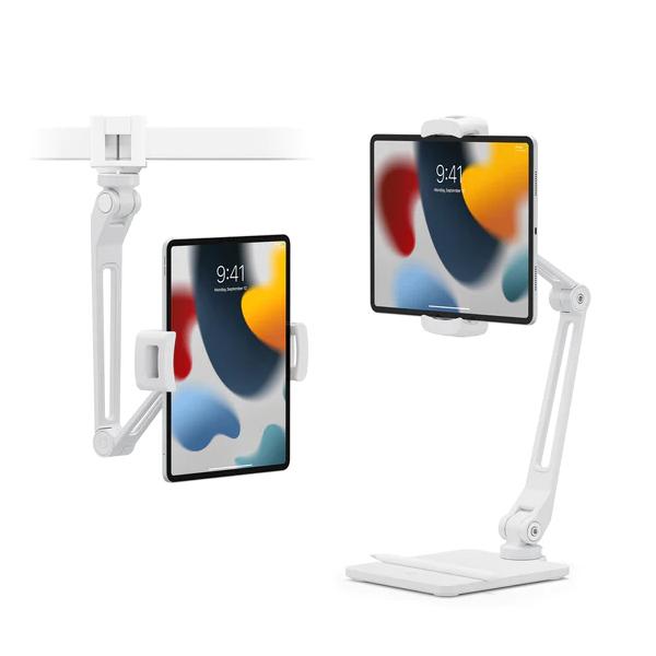 Twelve South HoverBar Duo Supporto attivo Telefono cellulare/smartphone, Tablet/UMPC Bianco (Twelve South HoverBar with Snap [White])