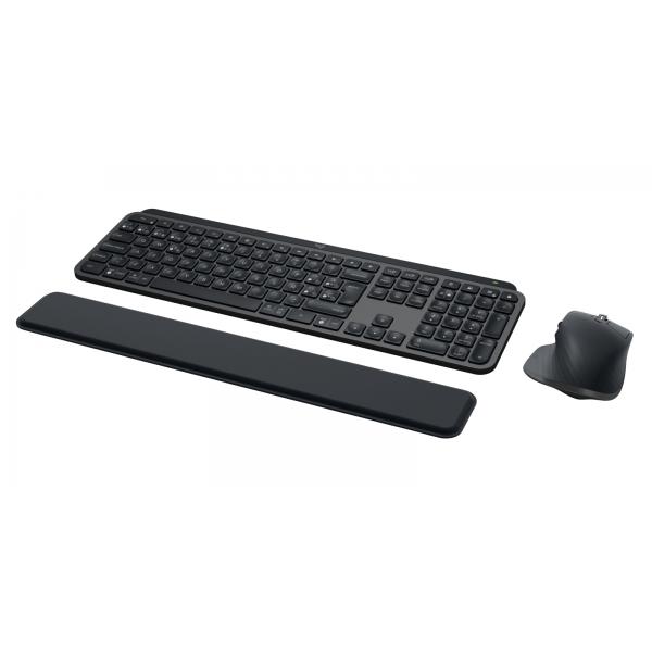 Logitech Master MX Keys Combo for Bussiness tastiera Mouse incluso Ufficio RF senza fili + Bluetooth QWERTY Spagnolo Grafite (MX KEYS COMBO FOR BUSINESS GEN - 2 - GRAPHITE - ESP - MEDITER) - Versione